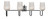 Toltec Lighting - 6224-MBGP-4253 - Four Light Bath Bar - Sandia - Matte Black & Graphite