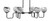 Toltec Lighting - 6236-MB-4109 - Six Light Bar - Sandia - Matte Black