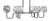 Toltec Lighting - 6236-MBGP-4819 - Six Light Bar - Sandia - Matte Black & Graphite
