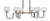 Toltec Lighting - 6236-MBNAB-4102 - Six Light Bar - Sandia - Matte Black & New Age Brass