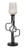 Toltec Lighting - 62-MB-4253 - One Light Accent Lamp - Sandia - Matte Black