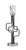 Toltec Lighting - 62-MBGP-3009 - One Light Accent Lamp - Sandia - Matte Black & Graphite