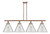 Innovations - 916-4I-AC-G42-L - Four Light Island Pendant - Ballston Urban - Antique Copper