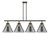 Innovations - 916-4I-BAB-G43-L - Four Light Island Pendant - Ballston Urban - Black Antique Brass