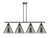 Innovations - 916-4I-BK-G43-L-LED - LED Island Pendant - Ballston Urban - Matte Black