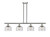manufacturer_finish:Brushed Satin Nickel|manufacturer_glass:Seedy|light_output:220.00lm|color_temperature:2200K|cri:99