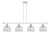 Innovations - 916-4I-WPC-G72 - Four Light Island Pendant - Ballston Urban - White Polished Chrome