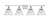 Innovations - 916-4W-WPC-G42-LED - LED Bath Vanity - Ballston Urban - White Polished Chrome