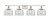 Innovations - 916-4W-WPC-G72 - Four Light Bath Vanity - Ballston Urban - White Polished Chrome