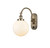 manufacturer_finish:Antique Brass|manufacturer_glass:Cased Matte White Beacon|light_output:220.00lm|color_temperature:2200K|cri:99