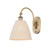 Innovations - 918-1W-BB-NBD-9-NAT - One Light Wall Sconce - Ballston - Brushed Brass