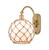 Innovations - 918-1W-SG-G121-10RB - One Light Wall Sconce - Ballston - Satin Gold