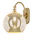 Innovations - 918-1W-SG-G128-12 - One Light Wall Sconce - Ballston - Satin Gold