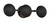 George Kovacs - P1315-076 - Three Light Wall Sconce - Undertas - Textured Coal Black