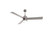 Matthews Fan Company - SS-BN-BN-52 - 52 Ceiling Fan - Steven - Brushed Nickel