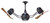 manufacturer_finish:Black Nickel/Solid Mahogany Wood|blade_span:16