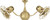 manufacturer_finish:Brushed Brass/Metal Blade|blade_span:13