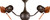 manufacturer_finish:Bronzette/Solid Mahogany Wood|blade_span:16