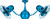 manufacturer_finish:Agua Marinha/Metal Blade|blade_span:13