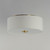 Bongo Three Light Flush Mount (10010OMNAB)
