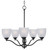 Maxim - 10065FTBK - Five Light Chandelier - Stefan - Black