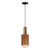Maxim - 10092WWDTN - LED Pendant - Scout - Weathered Wood / Tan Leather