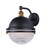 Maxim - 10186OIAB - One Light Outdoor Wall Lantern - Portside - Oil Rubbed Bronze / Antique Brass