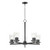 Maxim - 10205CLBK - Five Light Chandelier - Corona - Black