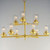 Corona Nine Light Chandelier (10206CLSBR)