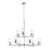Maxim - 10206CLSN - Nine Light Chandelier - Corona - Satin Nickel