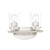 Maxim - 10212CLSN - Two Light Bath Vanity - Corona - Satin Nickel