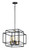 Maxim - 10247BKSBR - Four Light Pendant - Liner - Black / Satin Brass
