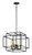 Liner Four Light Pendant (10247BKSBR)
