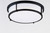 Rogue LED LED Flush Mount (10274WTBK)