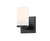 Maxim - 10281SWBK - One Light Wall Sconce - Lateral - Black