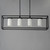 Lateral Four Light Linear Pendant (10288SWBK)