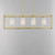 Lateral Four Light Linear Pendant (10288SWSBR)