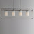 Lateral Four Light Linear Pendant (10288SWSN)