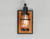 Black Forest One Light Wall Sconce (10301BKASB)