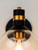 Cabin LED Outdoor Wall Sconce (10318CLBZGLD)