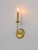 Wesley One Light Wall Sconce (10321SBR)