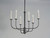 Wesley Six Light Chandelier (10326BKSN)