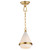 Maxim - 10372WTSBR - One Light Mini Pendant - Giza - Satin Brass