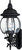 Crown Hill Four Light Outdoor Wall Lantern (1037BK)