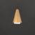 Rizzo One Light Pendant (10811SWBKAB)