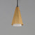 Rizzo One Light Pendant (10811SWBKAB)