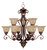 Maxim - 11245SAOI - Nine Light Chandelier - Symphony - Oil Rubbed Bronze