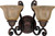 Maxim - 11247SAOI - Two Light Wall Sconce - Symphony - Oil Rubbed Bronze