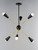 Lovell LED Pendant (11266BKSBR/BUL)