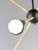 Lovell LED Pendant (11266BKSBR/BUL)